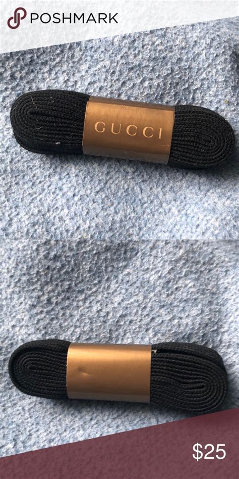 gucci shoe laces black|gucci shoe laces for sale.